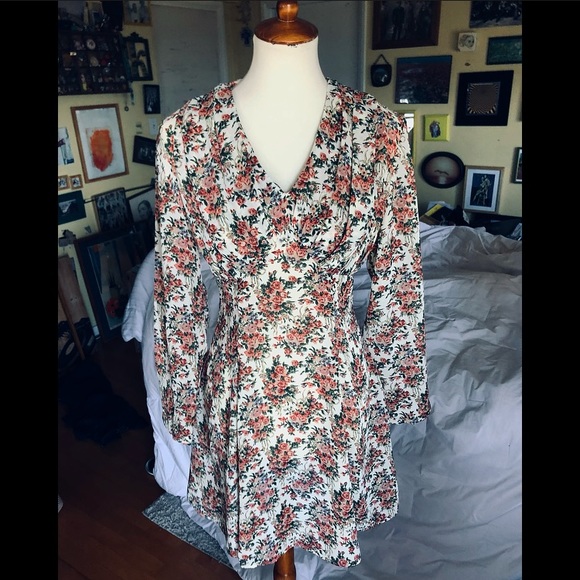 Vintage Dawn Joy Fashions Floral/Rose Dress - Picture 11 of 15